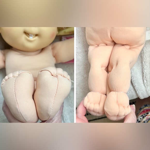 Cabbage patch doll green/sandy hair posable - Picture 13 of 14